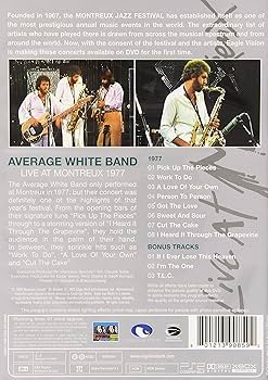 Amazon.co.jp: Live at Montreux 1977 [DVD] : Average White